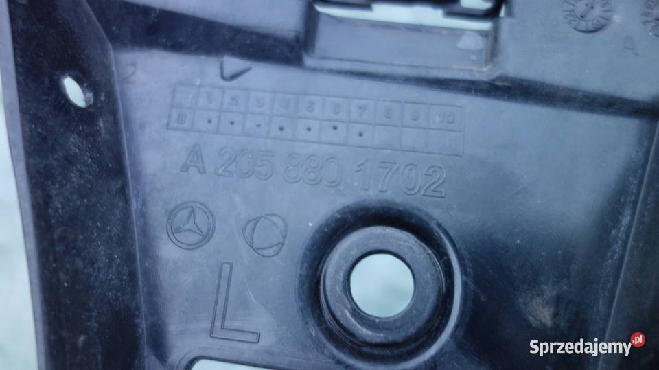ŚLIZG MOCOWANIE ZDERZAKA LEWY TYŁ MERCEDES C osobowe Ruda Śląska sprzedam