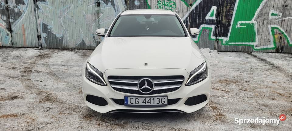 Sprzedam mercedes cklass w205 sedan automat Grudziądz