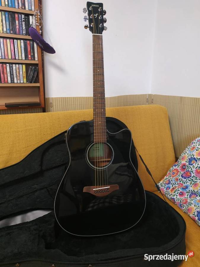 legendarna gitara Yamaha FGX800C BL praworęczna mazowieckie Warszawa