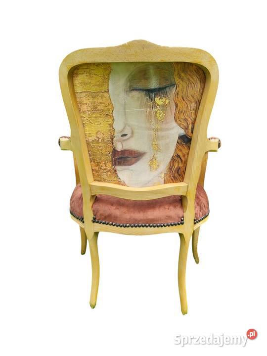 Fotel ludwikowski fotel dekoracyjny fotel do