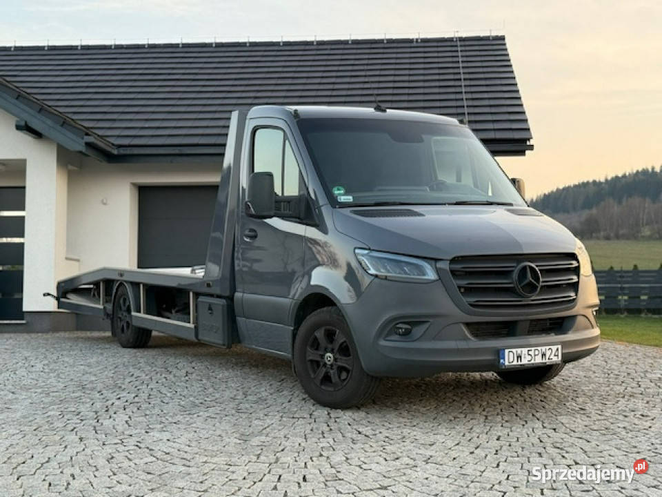 Mercedes SPRINTER AUTOLAWETA 30 V6 SALON POLSKA elektryczne szyby dolnośląskie