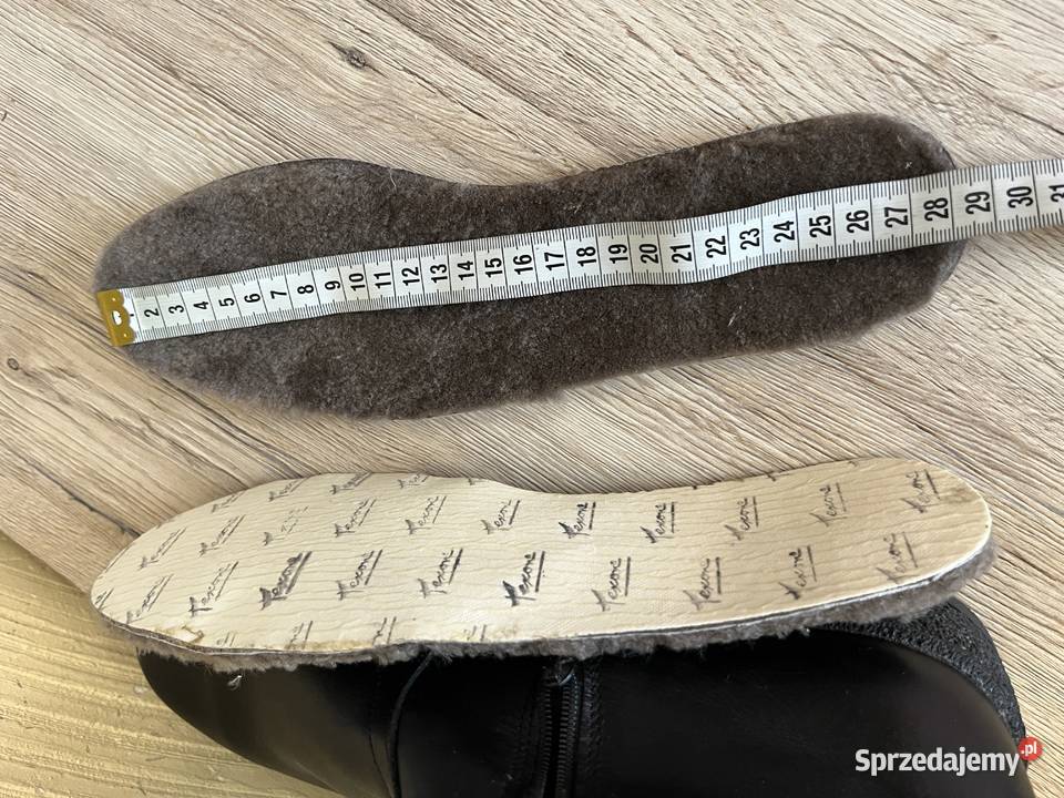 Baltes skórzane buty męskie Lammfell Jastrzębie-Zdrój