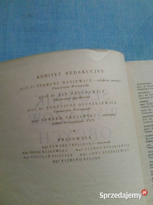 Słownik Wyrazów Obcych Rok wydania 1961