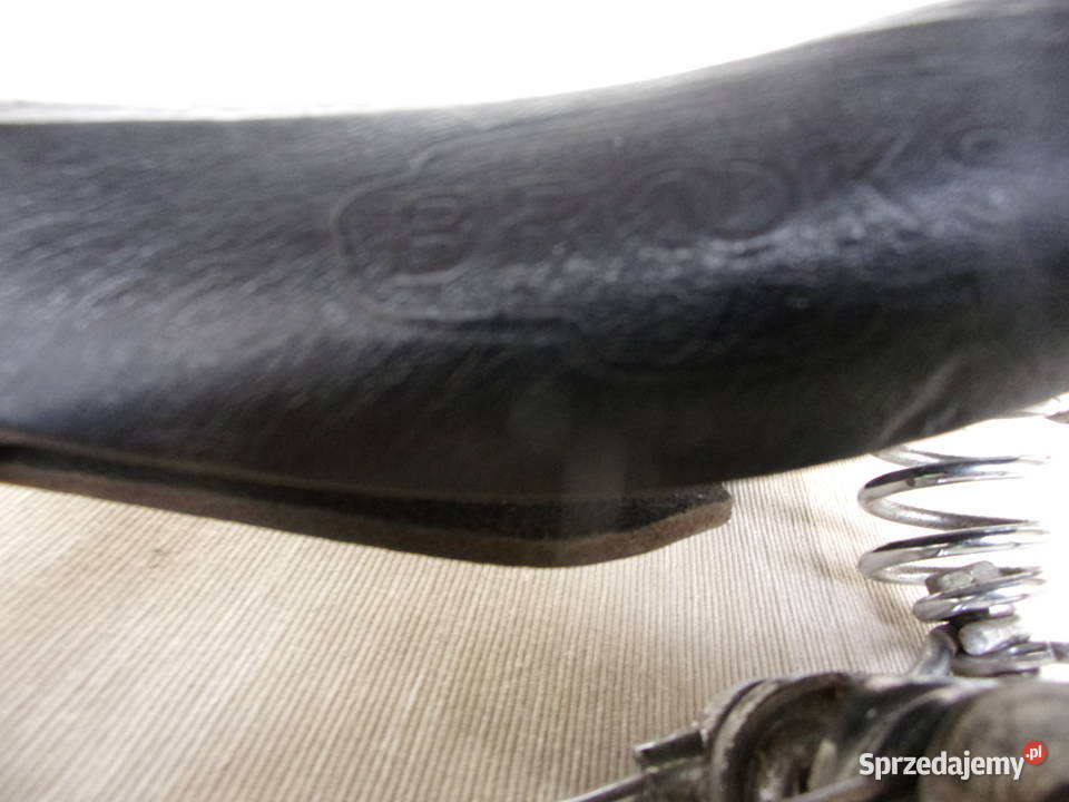 Skórzane siodełko BROOKS B73 sprężynowe Super