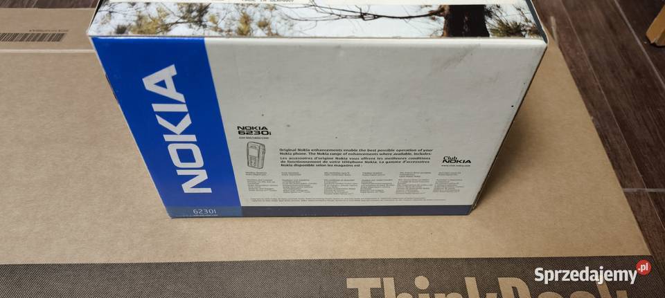 Unikat NOWA ORYGINALNA NOKIA 6230i BLACK Gliwice