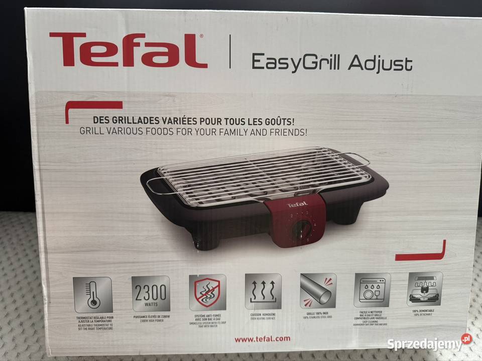 Grill elektryczny Tefal EasyGrill Adjust 2300W Ubieszyn