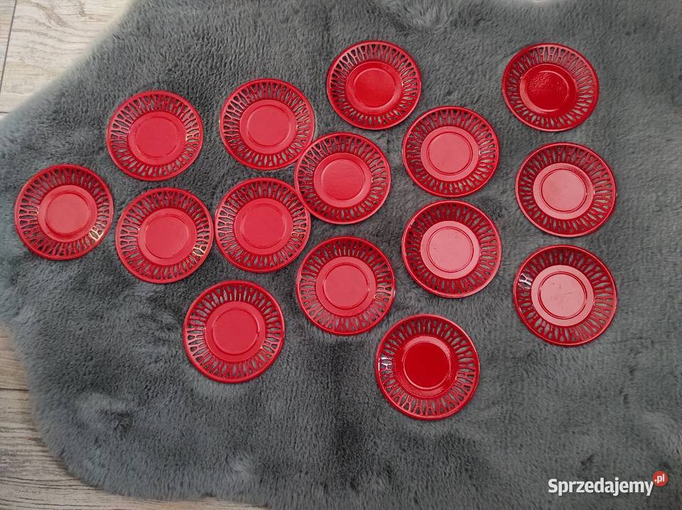 Uchwyty na szklanki 8 podstawki pod szklanki 15