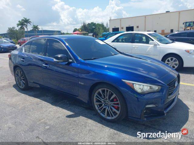 Infiniti Q50 Red Sport 500 jg nieuszkodzony Q50 dolnośląskie Jelenia Góra