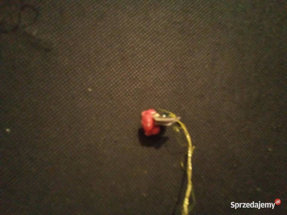 Zawieszka drewniana na choinkę mały aniołek PRL Warszawa