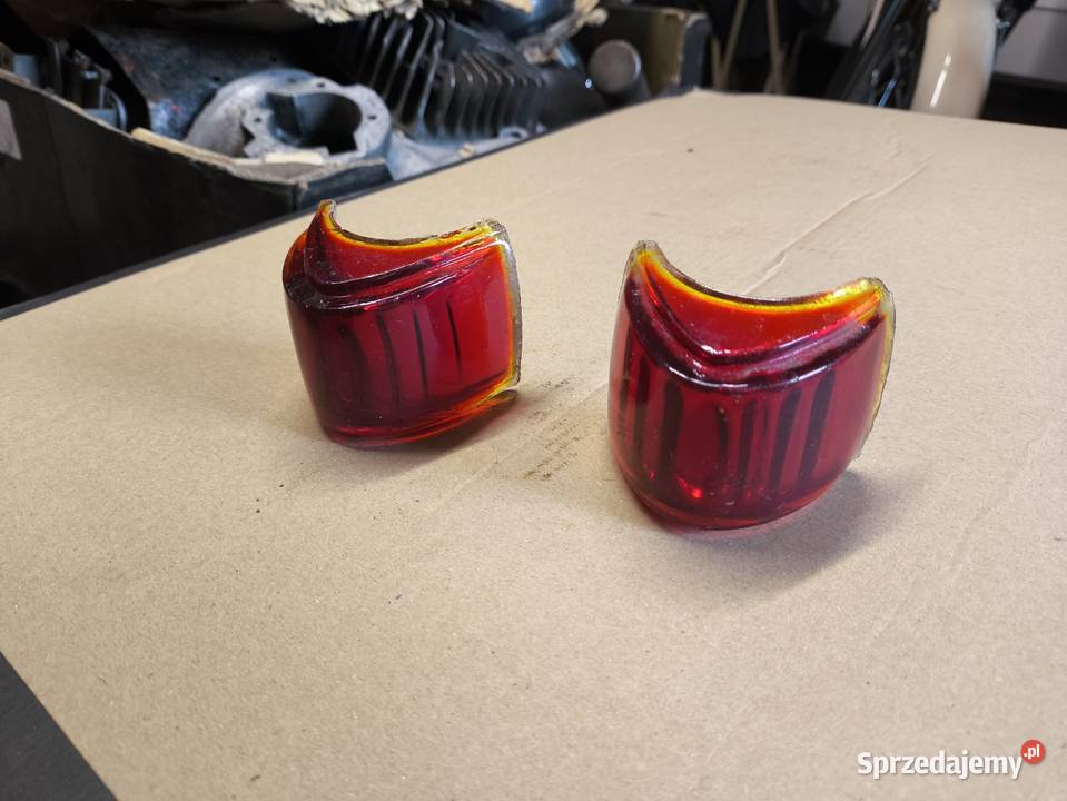 Klosz szkło lampy tył warszama M 20 pobieda Oświetlenie Lutoryż