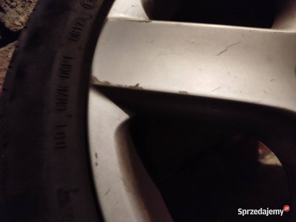 Volkswagen Shran alufelgi z oponami 17 KOMPLET Oświęcim