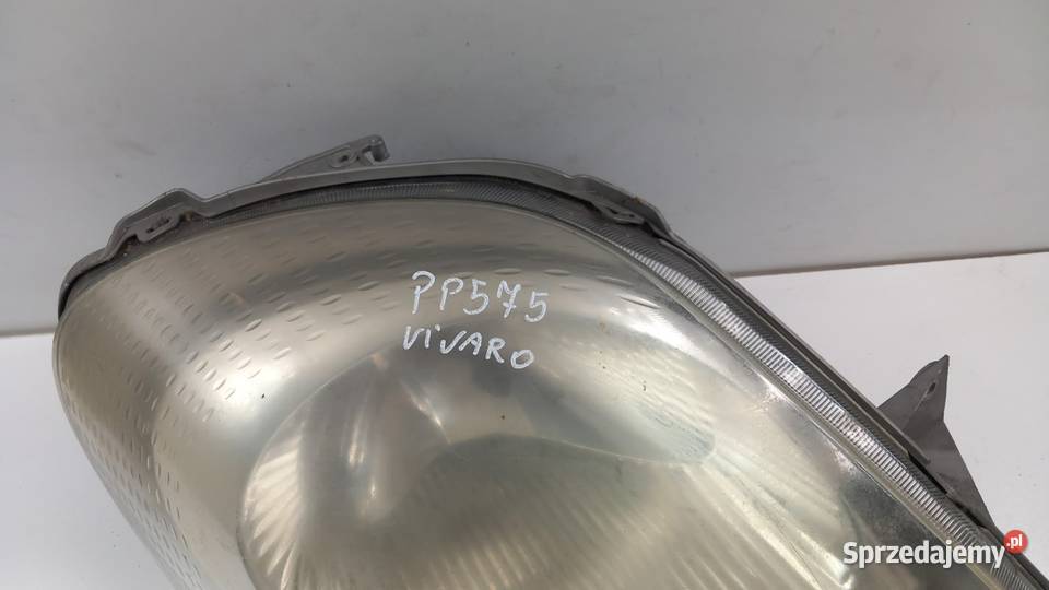 TRAFIC II VIVARO A LAMPA PRZÓD PRAWA Zbierkowo