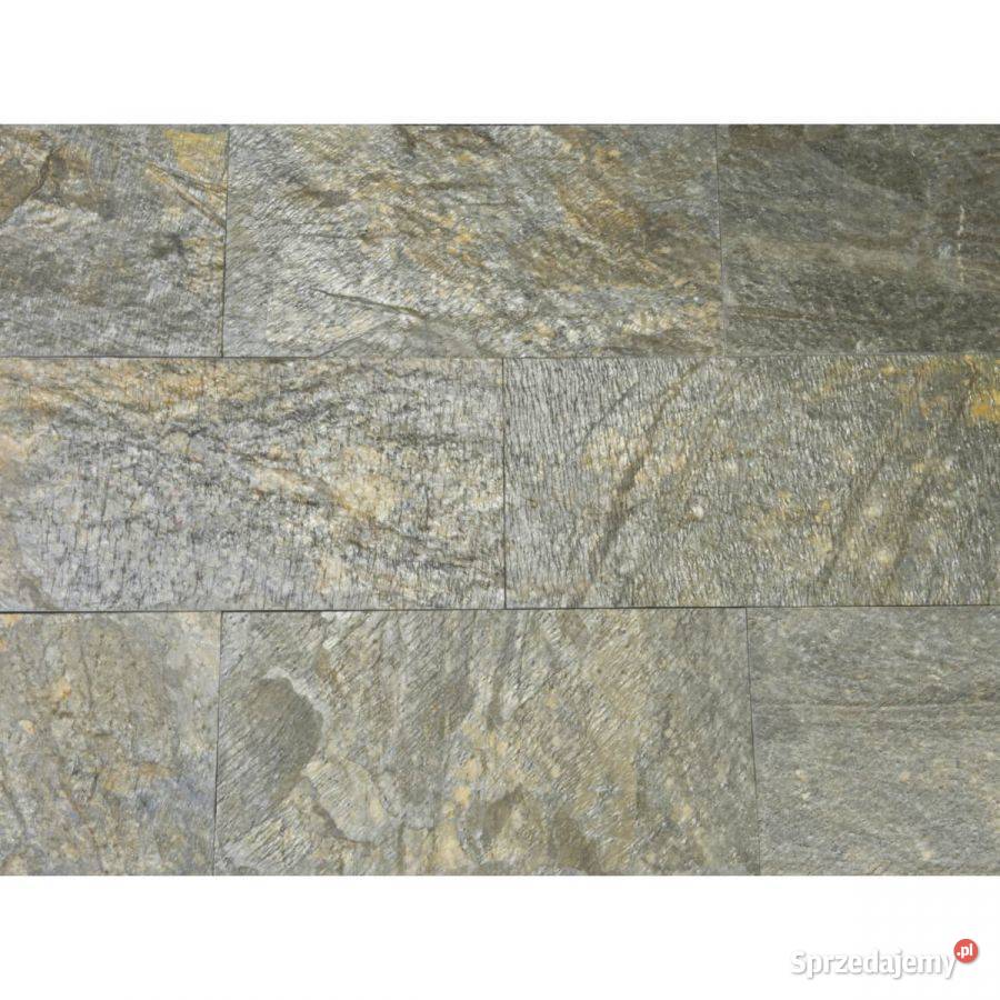 Płytki Łupek Deoli Green naturalny 60x30x12 Łódź sprzedam