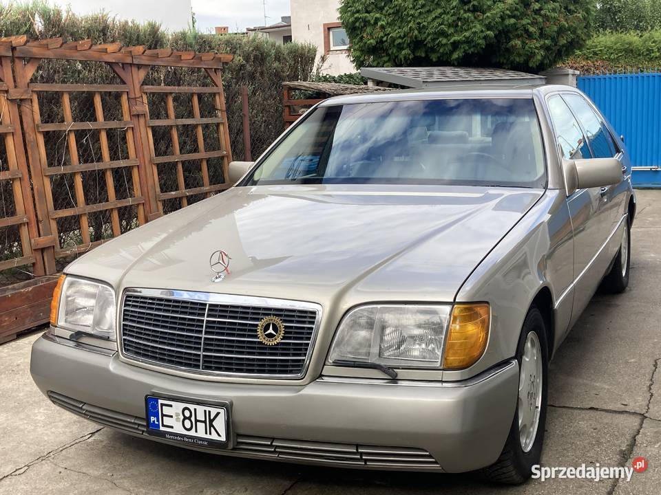 MercedesBenz S klasa 500 SEL w 140 V8 łódzkie Skierniewice