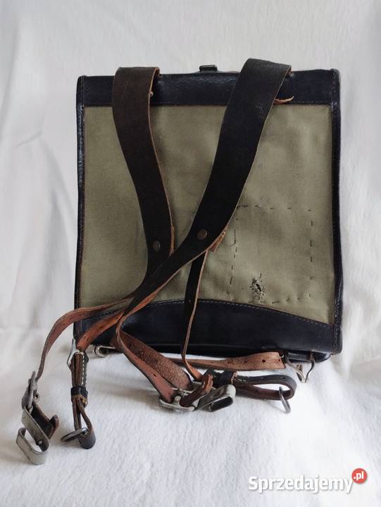 Stary Plecak Sierściuch Wehrmacht Cieszyn