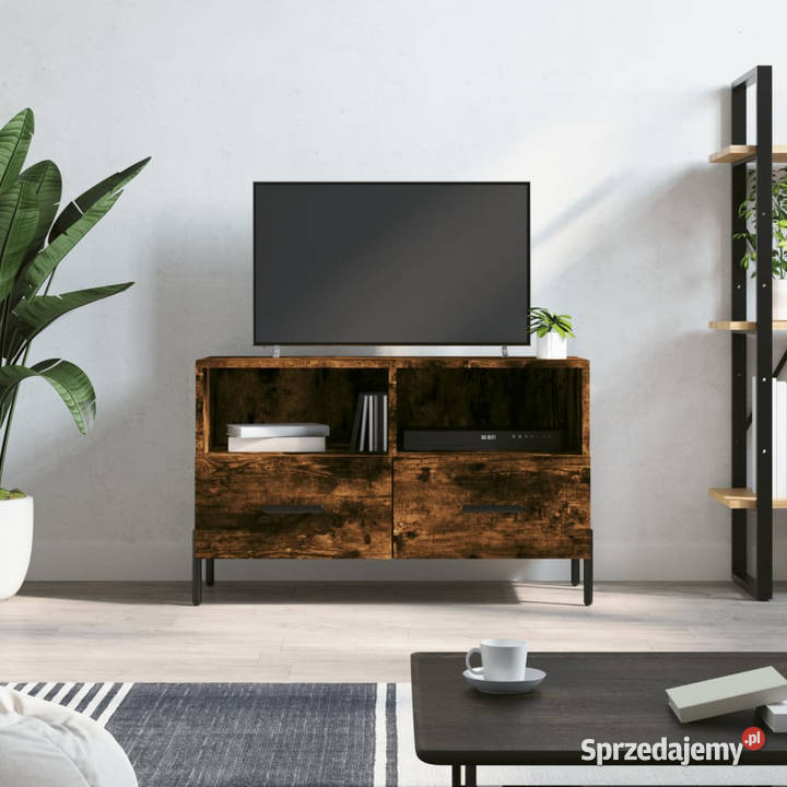 Szafka pod telewizor przydymiony dąb 80x36x50 Warszawa