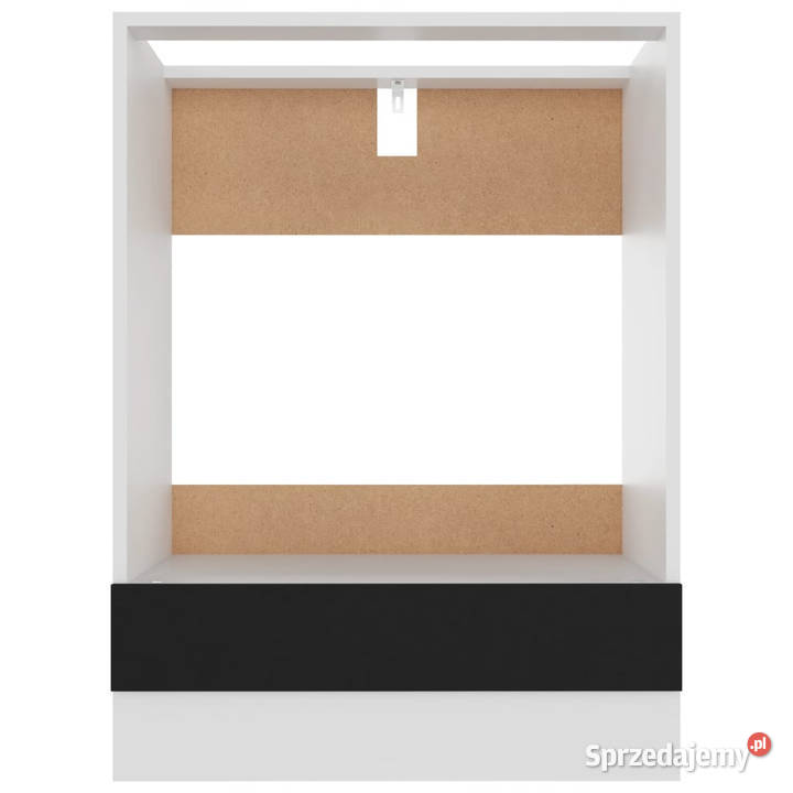 Szafka na piekarnik czarna 60x46x815 WM802498 Warszawa