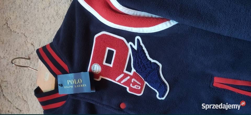 Ralph Lauren Bomberka pluszowa na guziki Ralph Lauren Warszawa