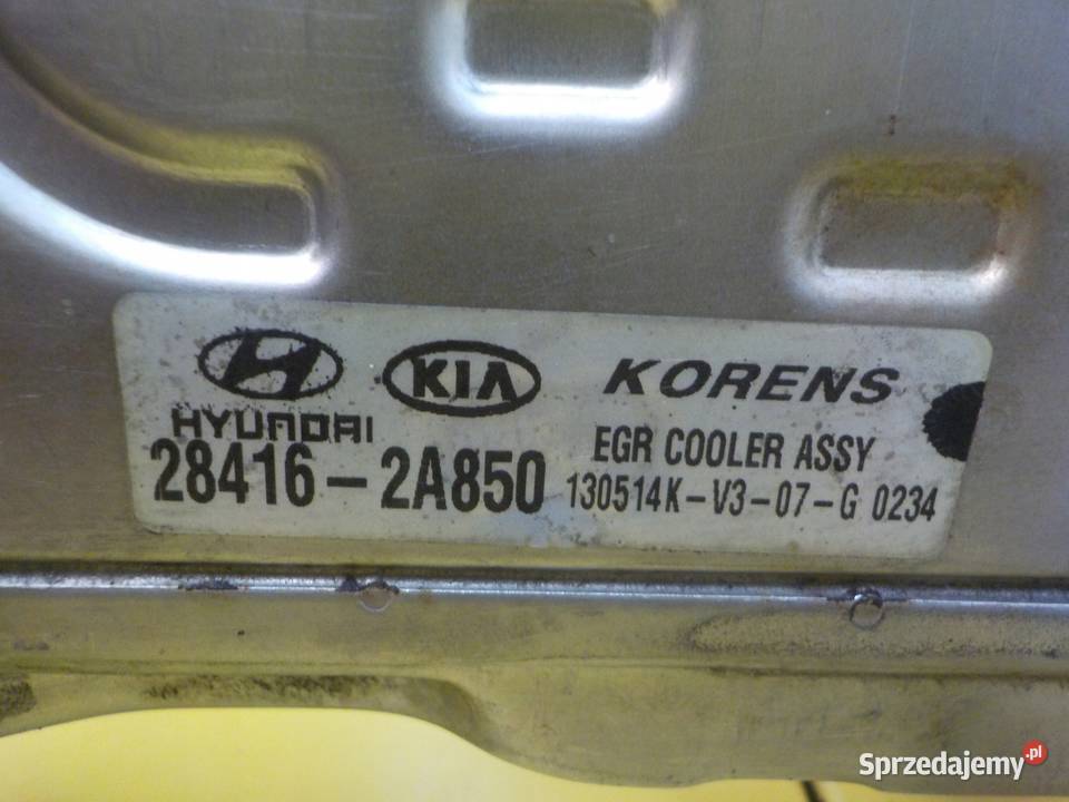 i40 ix35 CARENS SPORTAGE 17 CRDI 16r chlodnica Suków