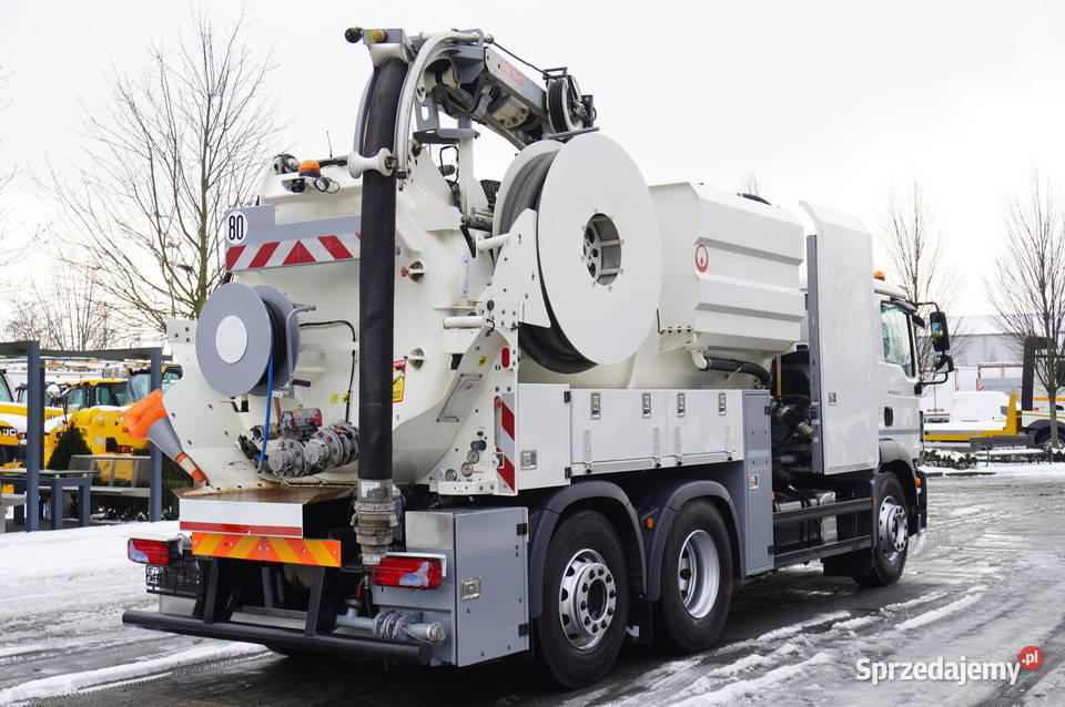 MAN TGM 26340 Zabudowa WUKO Rivard 118m3 120 oś Kraków