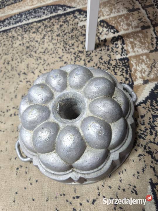 Mocna aluminiowa stara Vintage forma do Krzeszowice