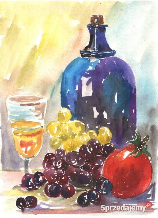 OBRAZ martwa natura akrylolejOWOCE