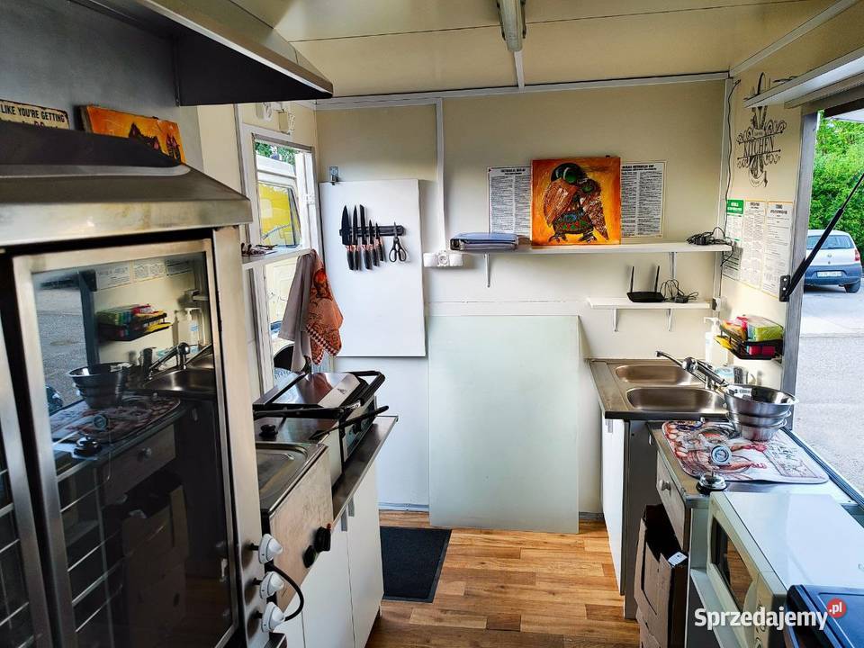 Przyczepa gastronomiczna food truck kurczak z Wrocław sprzedam