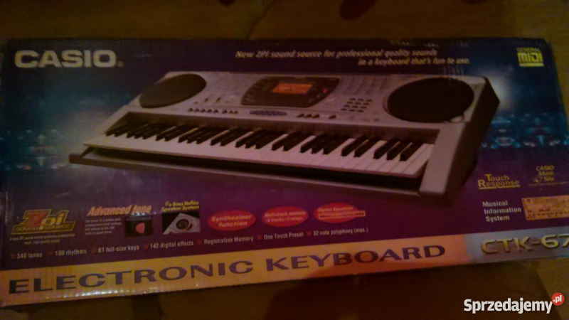 Keyboard CASIO CTK671 łódzkie
