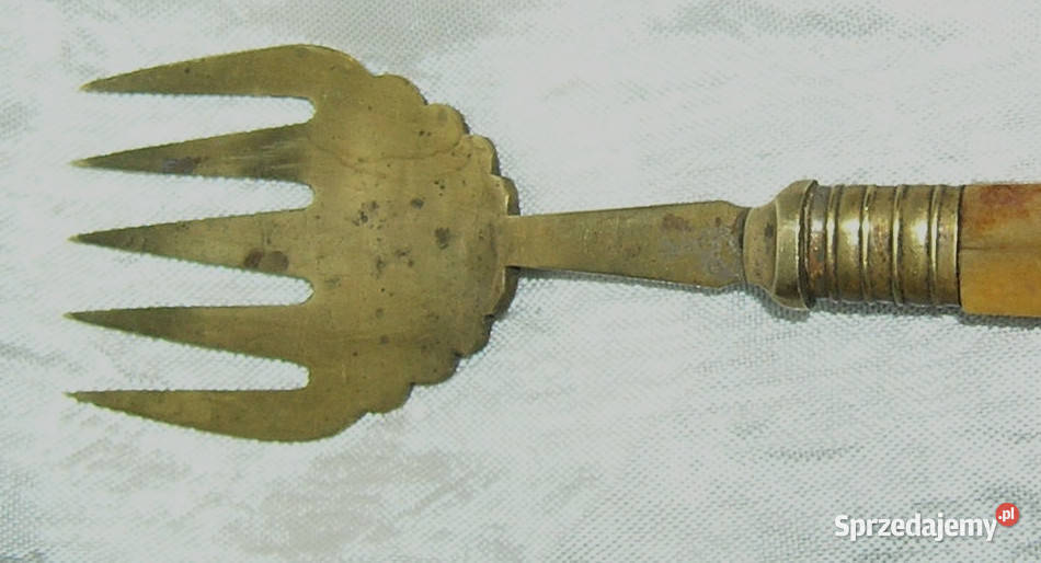 widelczyk mosiężny z ebonitem vintageD Bartków