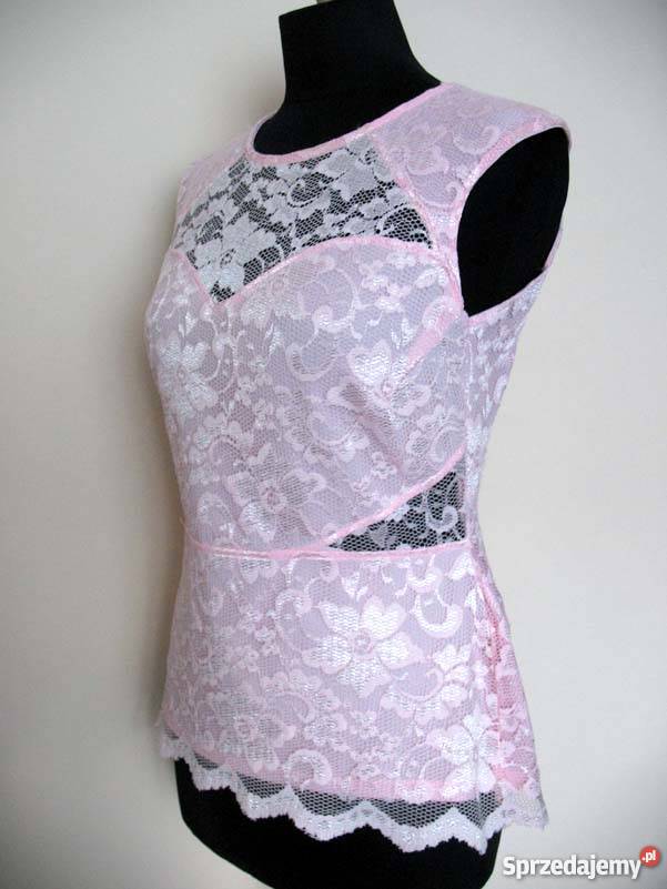 KORONKA BLUZKA TUNIKA 40 L 42 XL biust 90100 mazowieckie