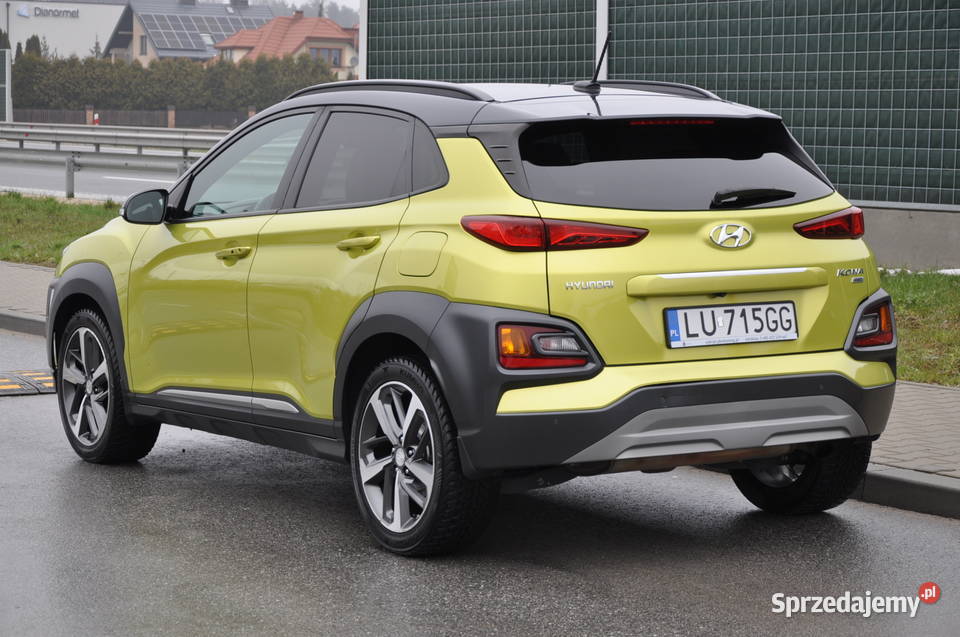 Hyundai Kona 16 TGDI 4x4 4WD Krajowy 100 podgrzewane fotele Bilcza