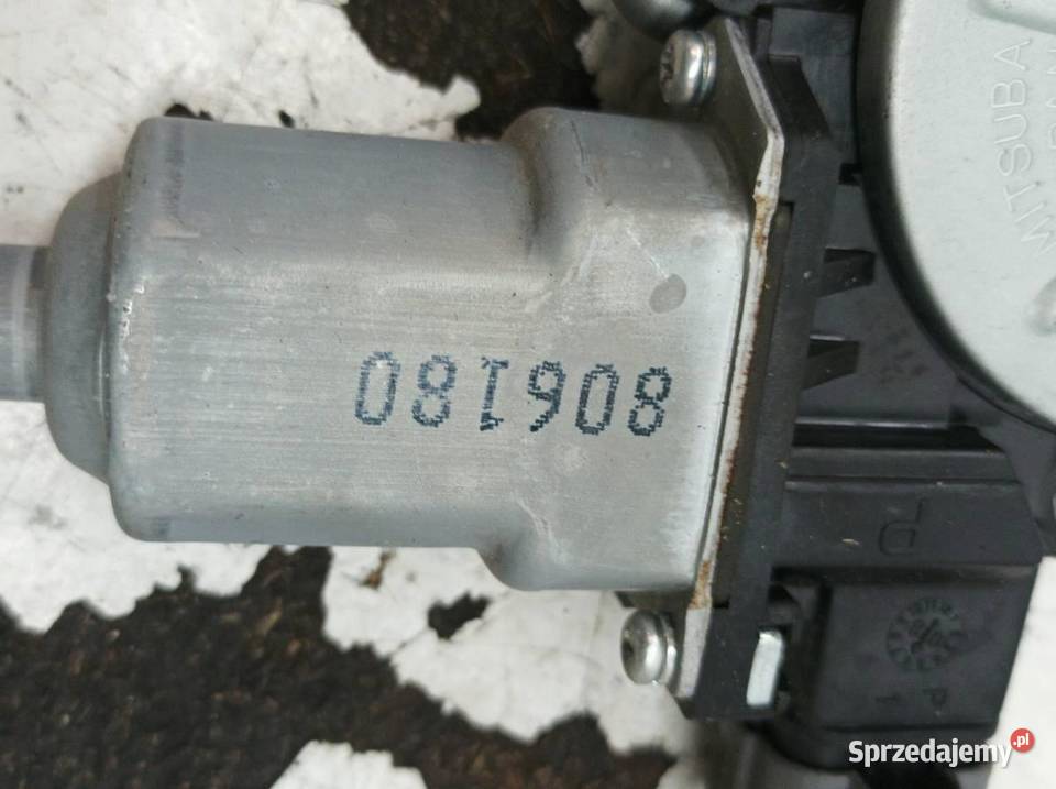 MECHANIZM SZYBY PRAWY PRZÓD 806180 Peugeot 4007