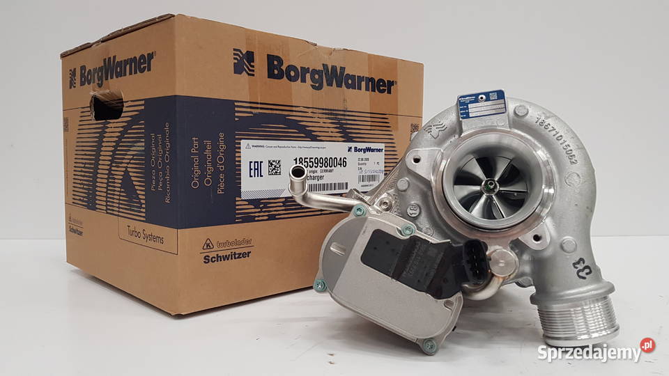 Nowa turbosprężarka firmy BorgWarner 18559980046 Siedlce