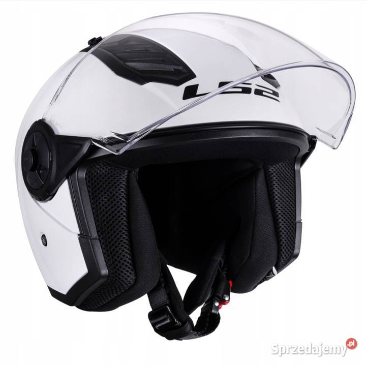 LS2 kask motocyklowy otwarty AIRFLOW SOLID WHITE opolskie Głogówek