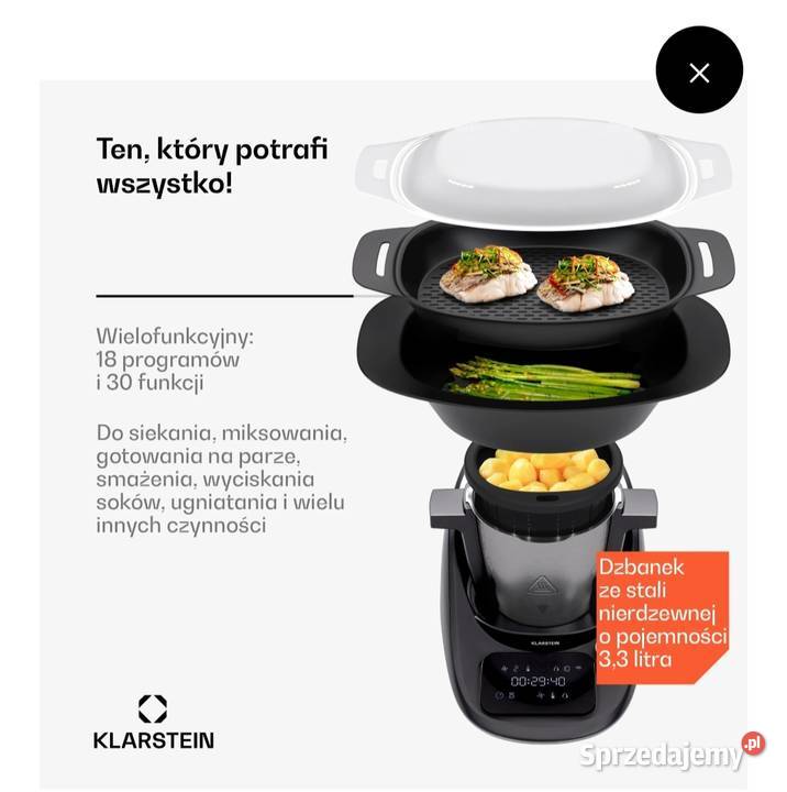 Robot kuchenny Klarstein Aria Smart ala Częstochowa