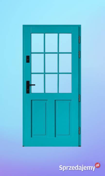 Drzwi Zewnętrzne Wejściowe Drewniane RÓŻNE