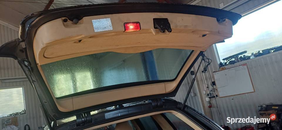 BMW e61 jasna skóra sportsitze MPAKIET roleta Łódź