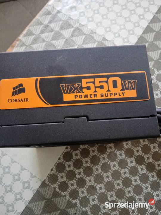 Zasilacz Corsair vx550w Myślenice sprzedam