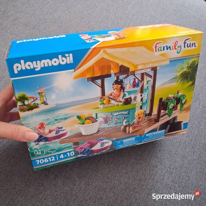 Playmobil klocki resort na plaży wiek 410 lat