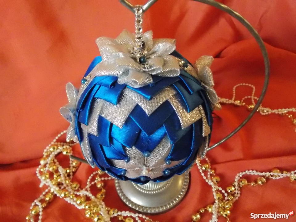 Bombki karczoch ze wstążki Nowy Sącz