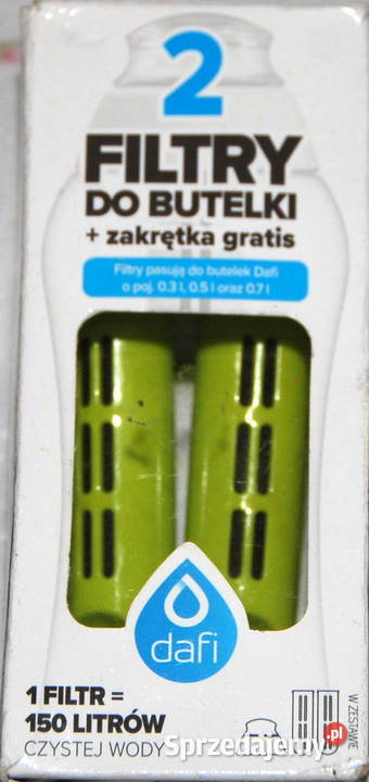 Filtry do butelki wkład filtrujący Dafi 2 Kalinowo