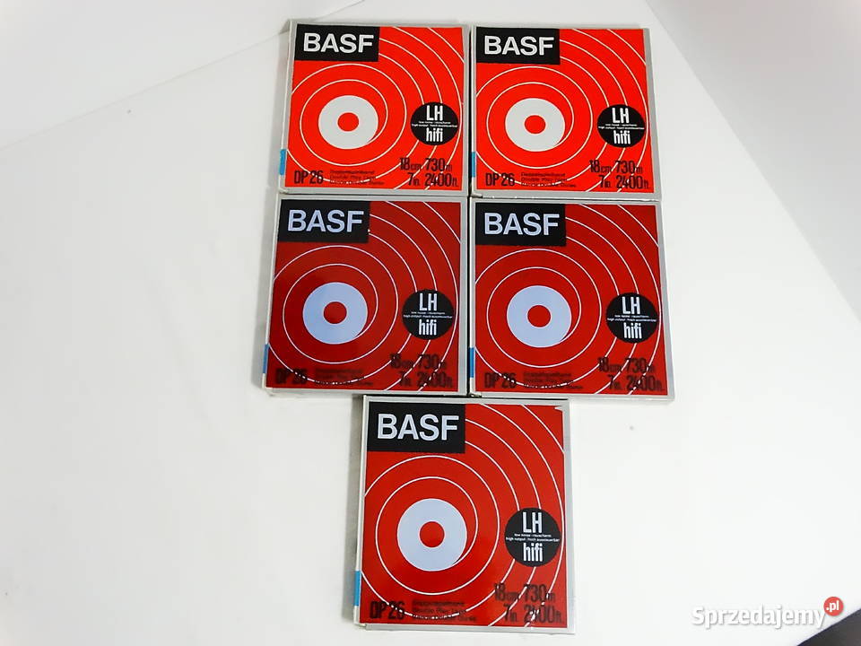 Szpule BASF LH HiFi DP26 nowe zafoliowane Biłgoraj