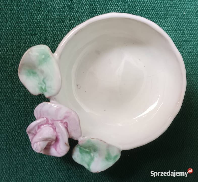 Porcelanowa ceramiczna popielniczka ala Capo Di Zbylitowska Góra