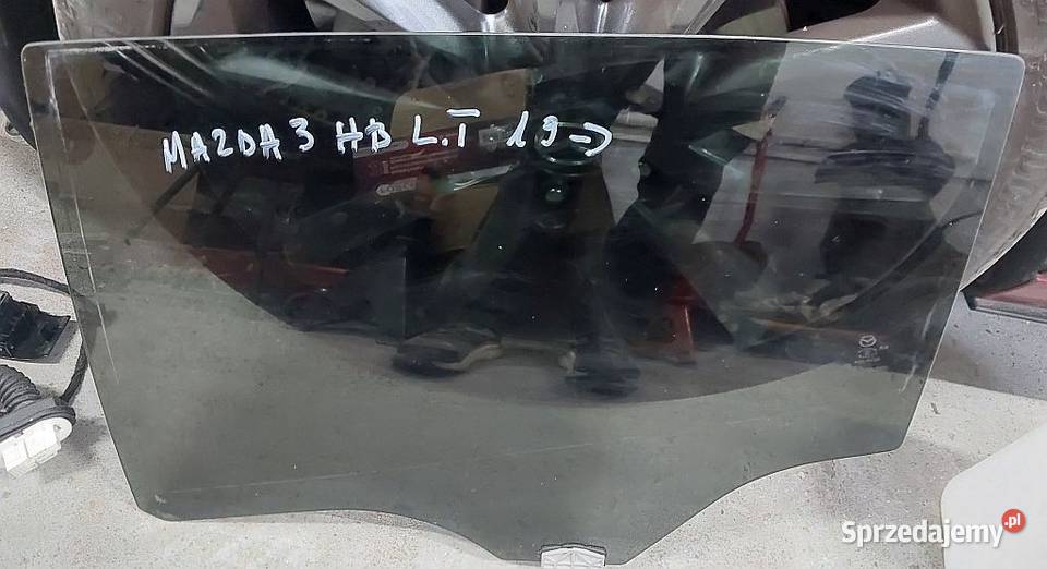 Mazda 3 IV BP hatchback 2019 szyba drzwi lewy Rok produkcji 2019