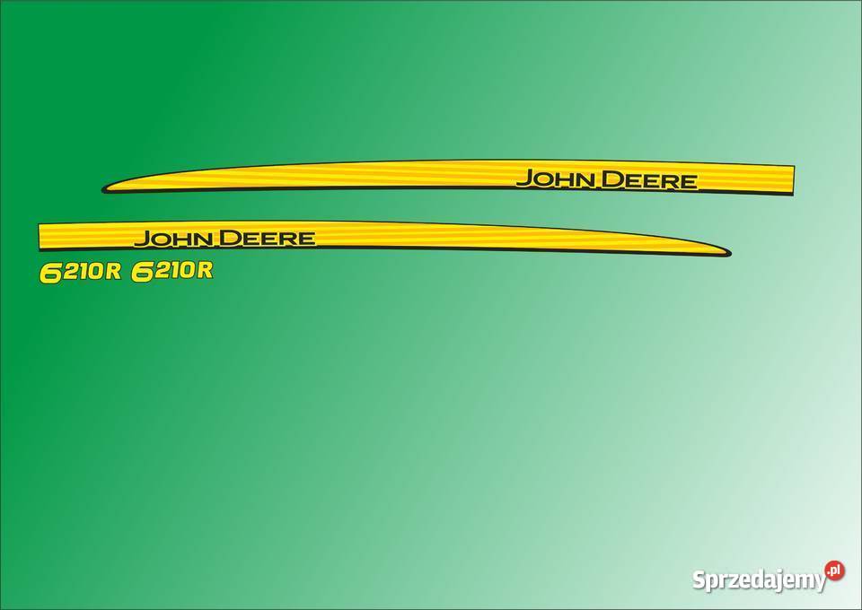 naklejki john deere 6210R Jeżewo