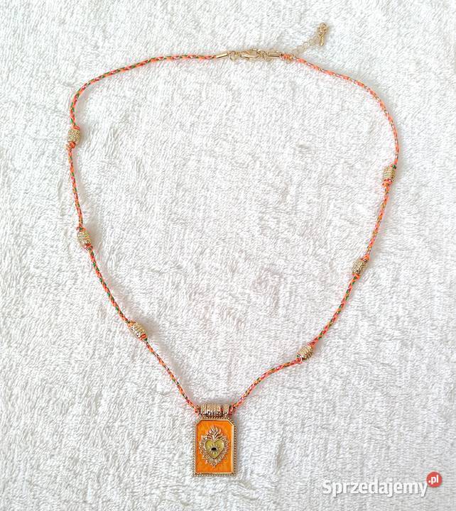 Naszyjnik łańcuszek choker medalik medalion Naszyjniki