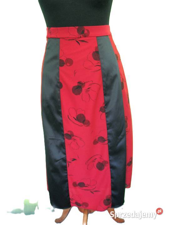 Spódnica kolorowa Midi 42 XL biodra 104 Siedlce