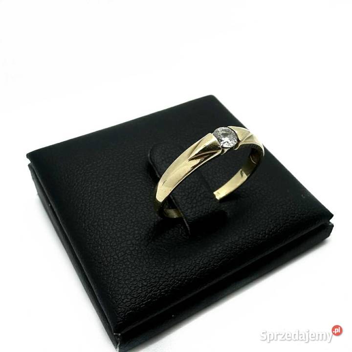 Złoty Pierścionek Próby 333 157g Rozmiar 16 Elbląg sprzedam