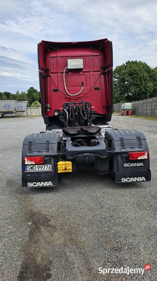 SCANIA R 450 bez egr Klima postojowa podgrzewane lusterka boczne Ciągniki siodłowe śląskie