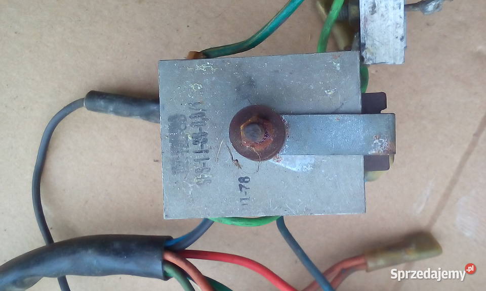 Fragment oryginalnej wiązki elektrycznej z Gdynia sprzedam